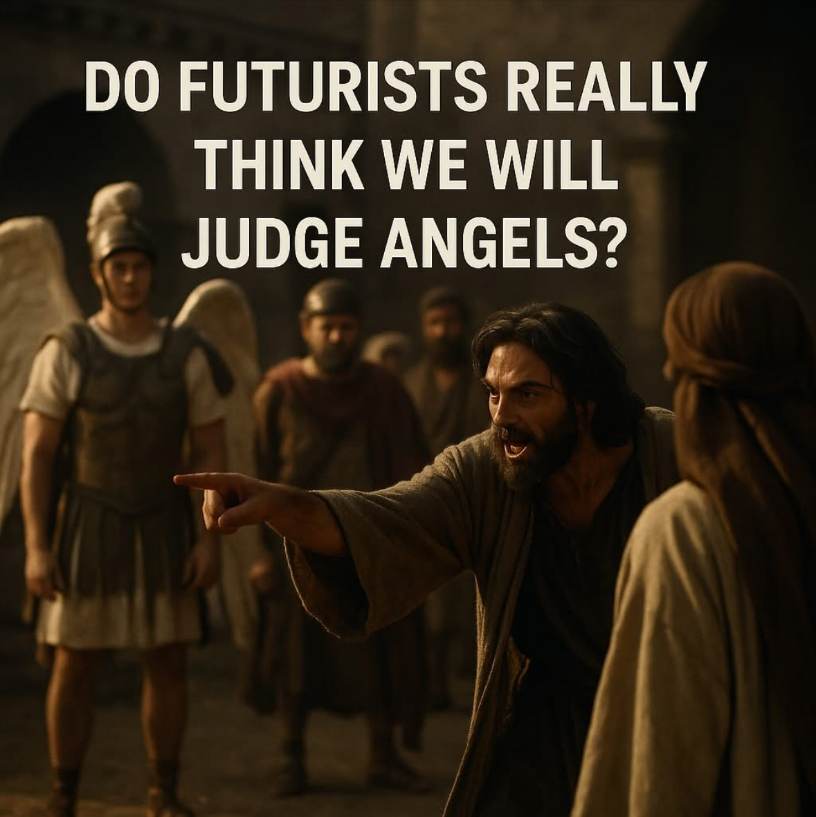 Do Futurists Really Think We Will Judge Angels?